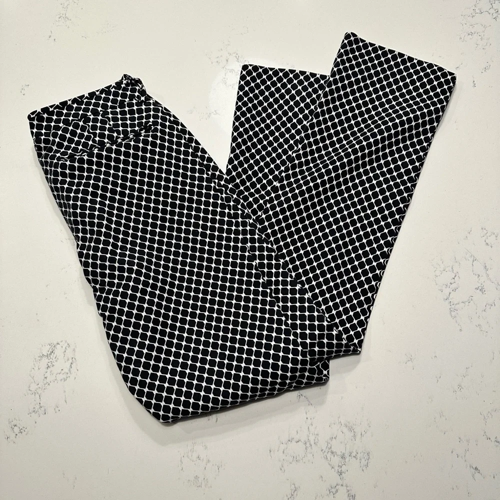 New York & Company black & white dress pant - Picture 1 of 4